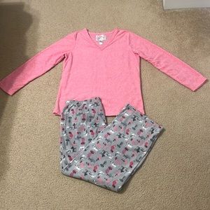 Woman’s Fleece Cat PJs